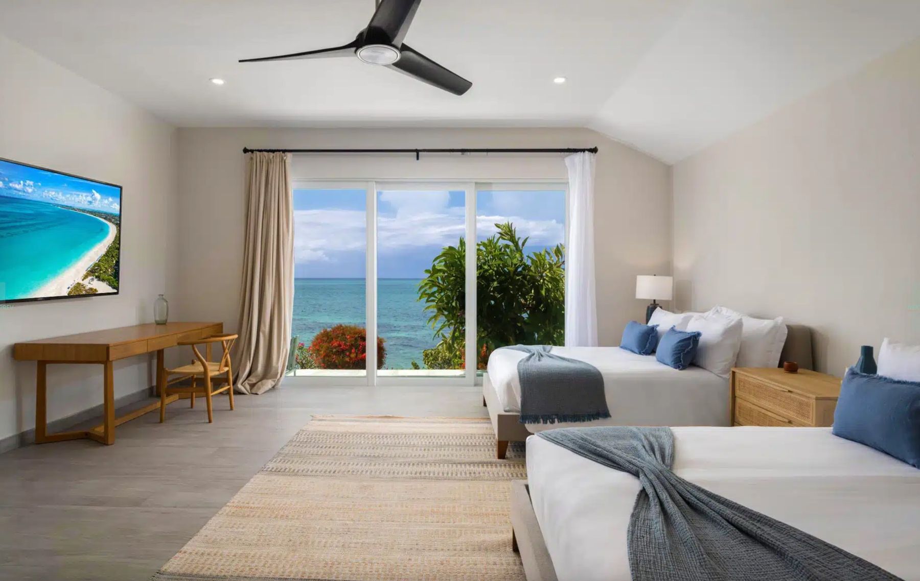 Lower level bedroom
